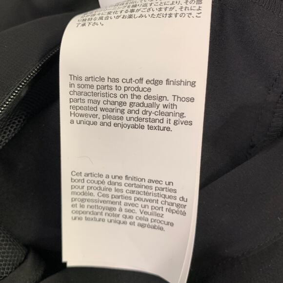 SACAI Size S Black Polyester Blend Long Sleeve Layered Dress - Picture 8 of 9